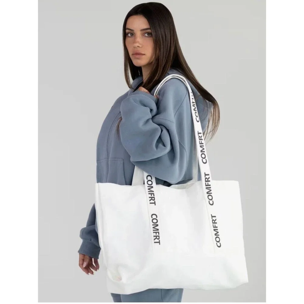 COMFRT Logo Canvas Tote